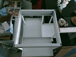 MUEBLE ESTANTERIA GIRATORIO METAL