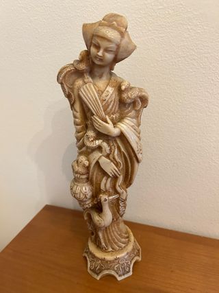 coppia statue orientali