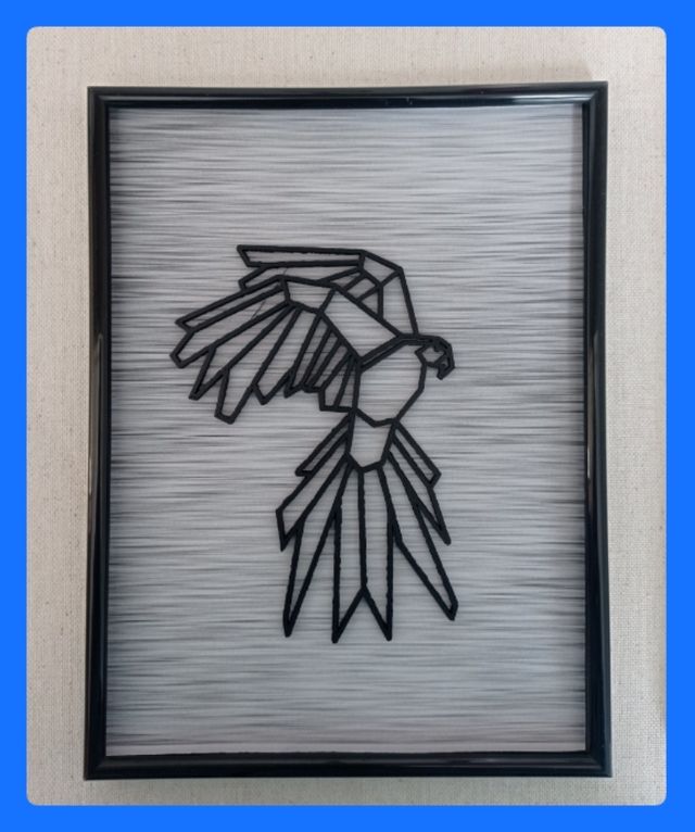 Cuadro con animal impreso en 3d. Muchos modelos.