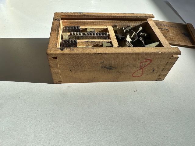 numeros tipografía de imprenta