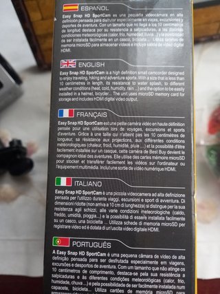 Cámara deportiva