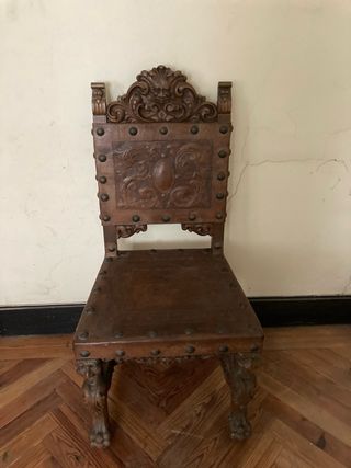 Espectacular silla Estilo Español