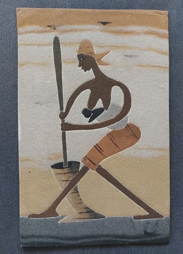 Pinturas de arena de Senegal 