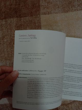 "Caminos a Santiago por la provincia de Sevilla"