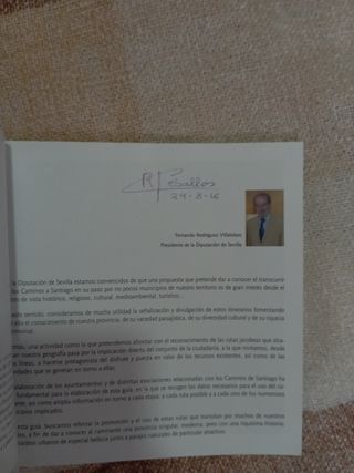 "Caminos a Santiago por la provincia de Sevilla"