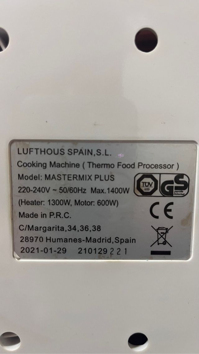 MASTERCHEF ROBOT COCINA