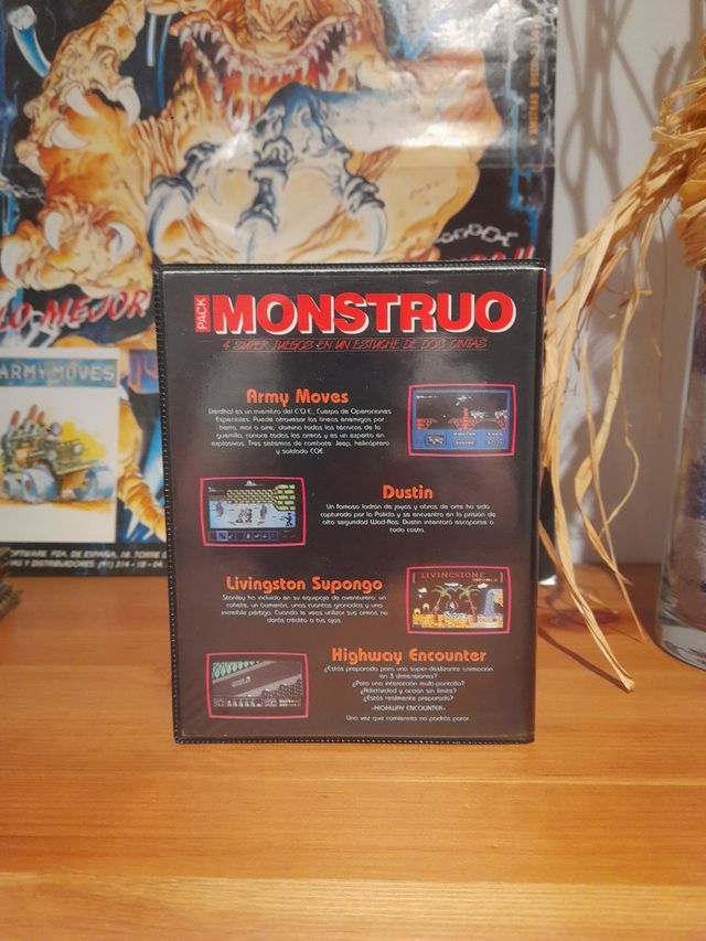 PACK MONSTRUO + POSTER ZX SPECTRUM (FUNCIONAN)