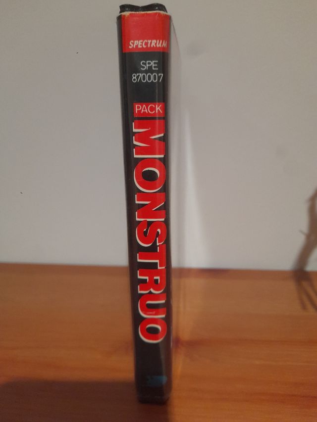 PACK MONSTRUO + POSTER ZX SPECTRUM (FUNCIONAN)