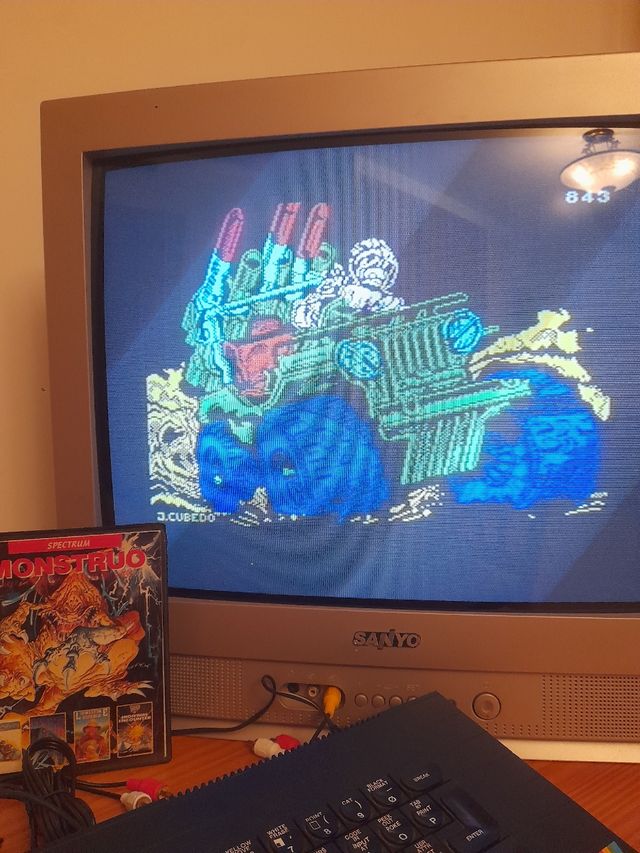 PACK MONSTRUO + POSTER ZX SPECTRUM (FUNCIONAN)