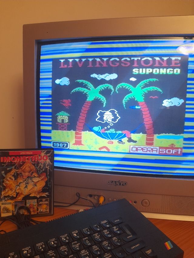 PACK MONSTRUO + POSTER ZX SPECTRUM (FUNCIONAN)