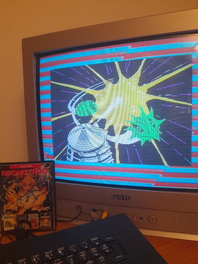 PACK MONSTRUO + POSTER ZX SPECTRUM (FUNCIONAN)