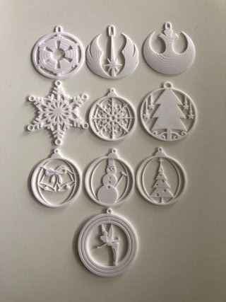 Bolas de Navidad 3D