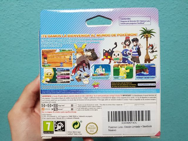 Pokemon Luna Steelbook