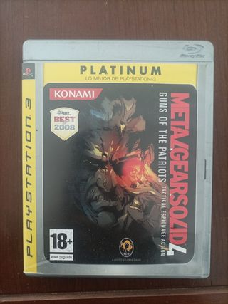 Metal Gear Solid 4 PS3