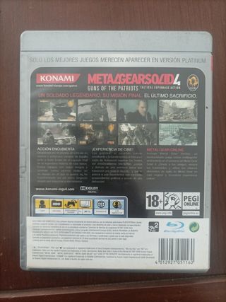 Metal Gear Solid 4 PS3