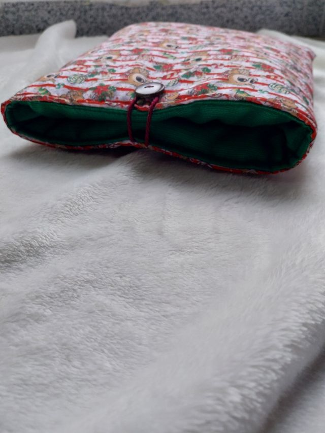 OFERTA 3x20€ Funda literaria BUHOS NAVIDAD mediana