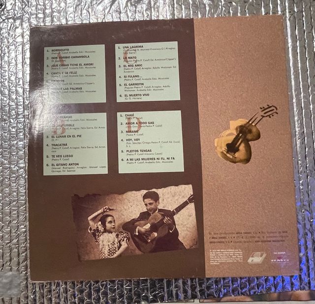 vinillo doble LP Peret