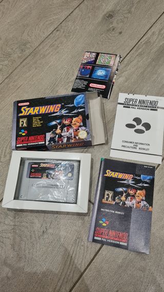 STARWING SUPERNINTENDO PAL ESP