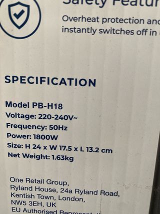 Calefactor cerámico ProBreeze