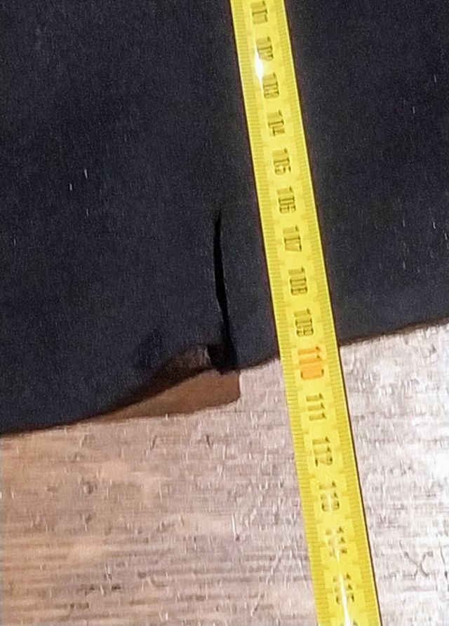 Vestito Pull&Bear nero ricami stile hi