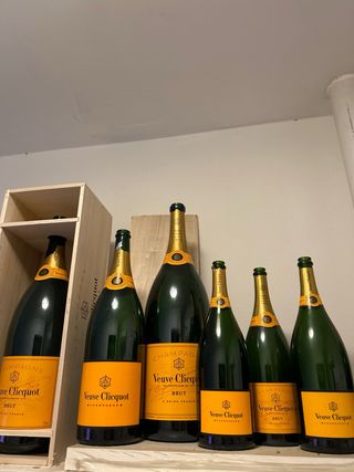 Bottiglie VUOTE Veuve Clicquot 