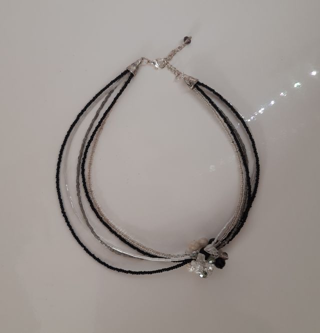 Collana donna con cristalli