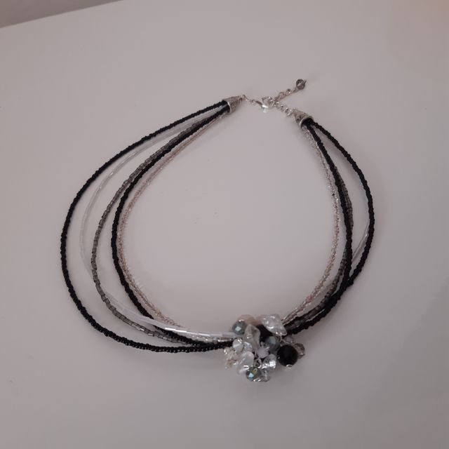 Collana donna con cristalli