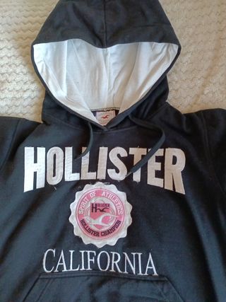 Sudadera Hollister negra talla S