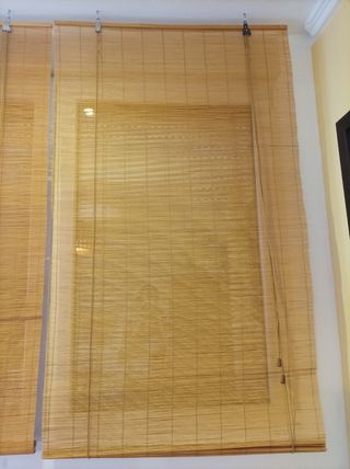 Estores bambú de 90 centímetros