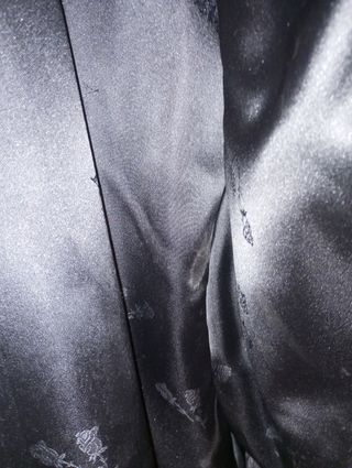 Chaquetón de piel y zorro plateado