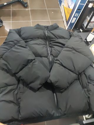 Amazon Essentials Plumífero  Cuello Mock CHEQUETA