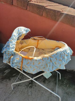 Moisés de mimbre 