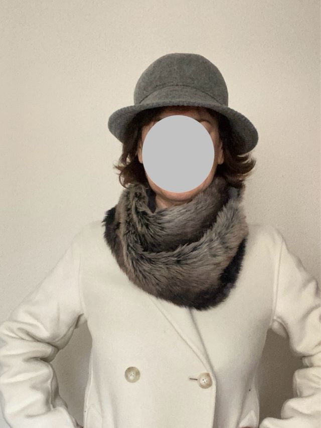 Sombrero con estola a juego