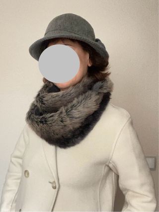 Sombrero con estola a juego