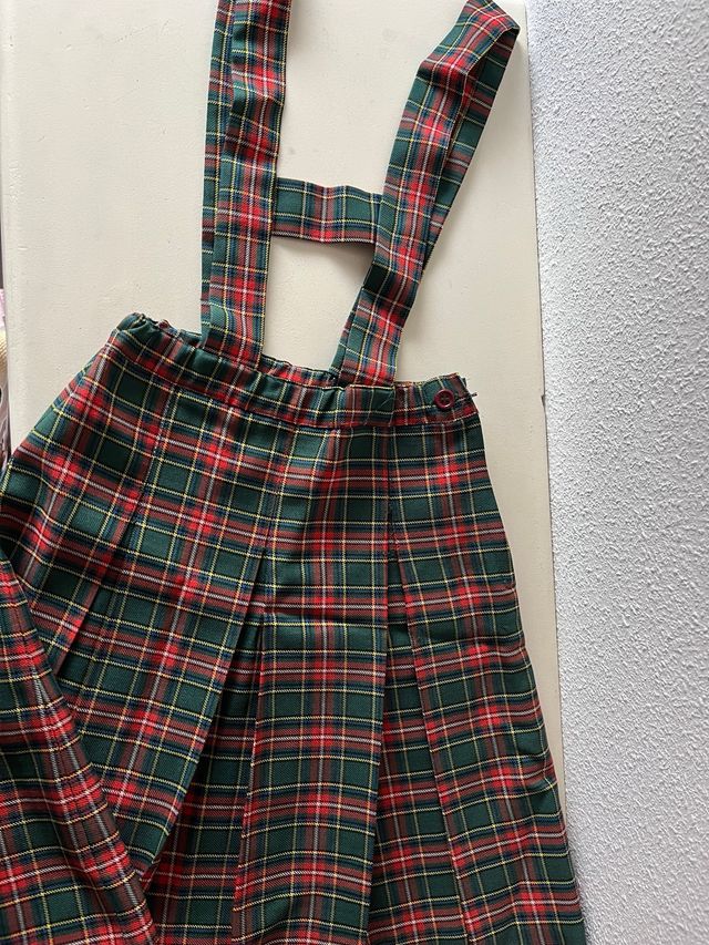 Falda colegio uniforme