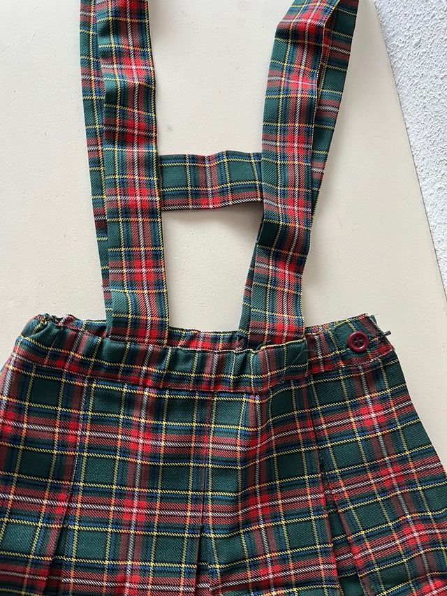 Falda colegio uniforme