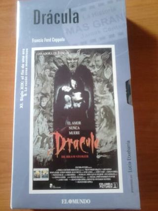 Películas VIDEO VHS precintadas EL ZORRO, DRÁCULA9