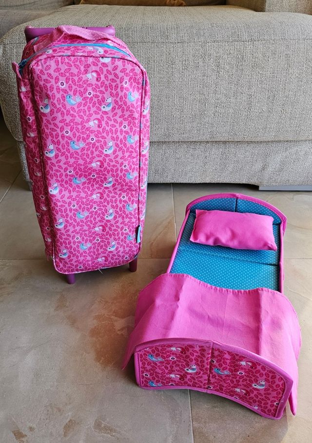 Maleta con ruedas + cuna JANOD