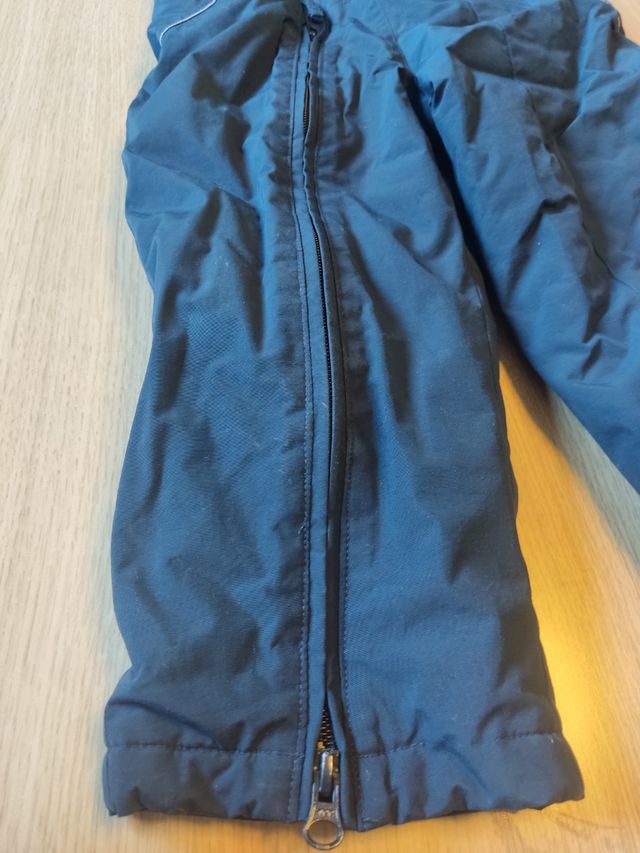 Pantalón Ski verde y otro azul , mono peto esquiar