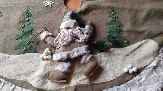 tapete de árvore de natal