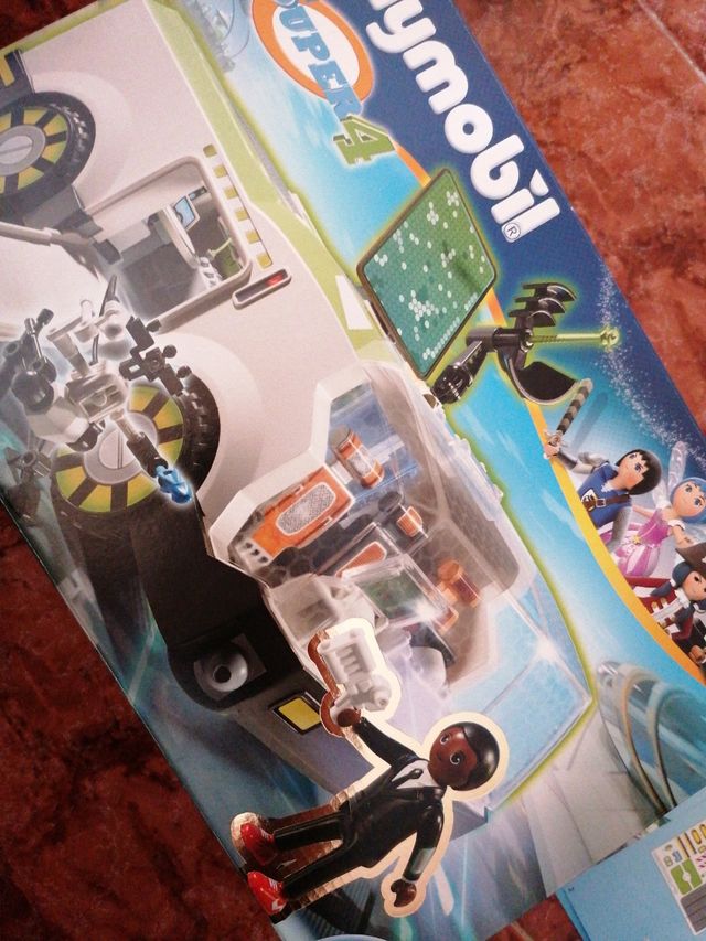 Playmobil vehículos super 4, 6690,6691,6692.
