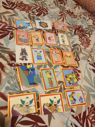 Cromos simpsons 2003