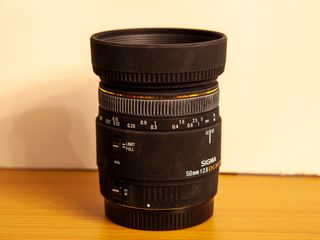 Objetivo macro 50 mm Sigma para Canon