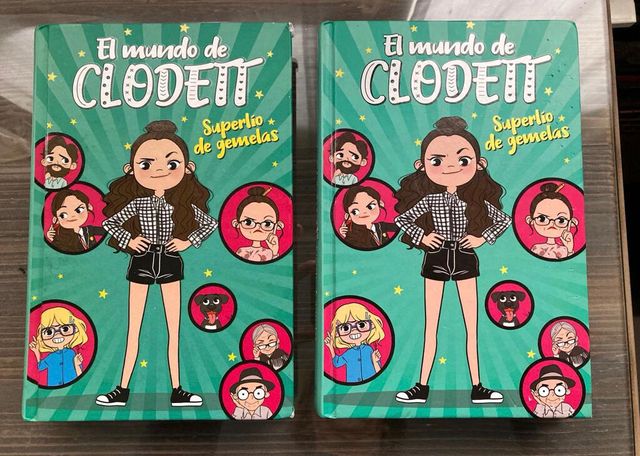Libro El mundo de Clodett Superlio de gemelas