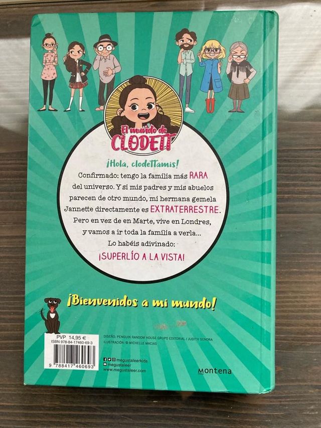 Libro El mundo de Clodett Superlio de gemelas