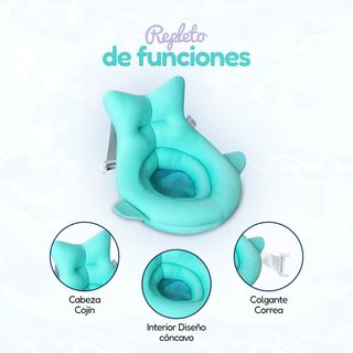 Baby Wonders® Cojin Bañera Bebé de Ballena