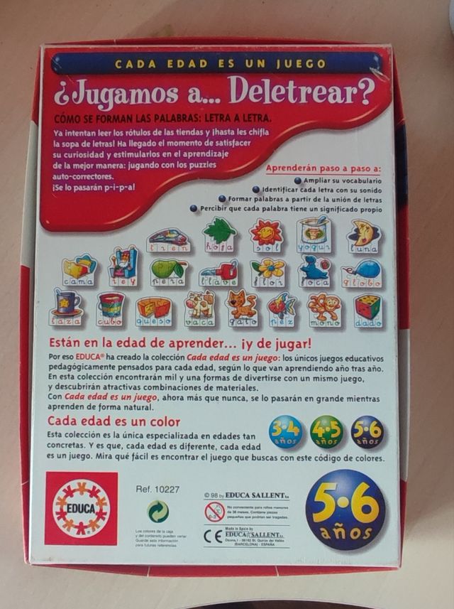 Dono: Puzzle de palabras (5-6años)