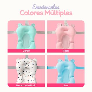 Baby Wonders® Cojin Bañera Bebe Universal Rosa