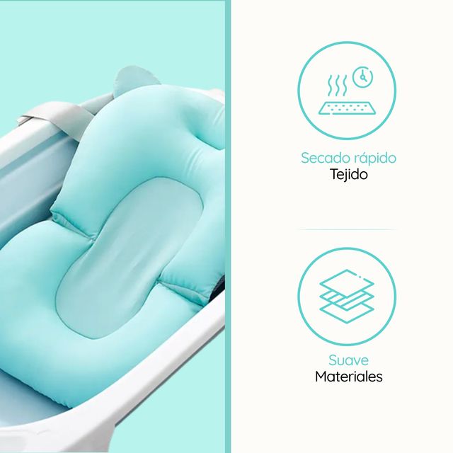 Cuscino da bagno universale blu Baby Wonders®