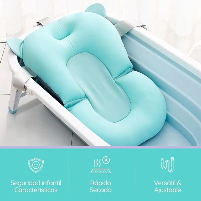 Cuscino da bagno universale blu Baby Wonders®